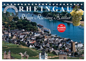 Rheingau - Rhein Riesling Kultur (Tischkalender 2024 DIN A5 quer), CALVENDO Monatskalender