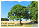 Frankenwald - Wandern in Oberfranken und Thüringen (Wandkalender 2024 DIN A4 quer), CALVENDO Monatskalender