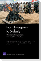 From Insurgency to Stability