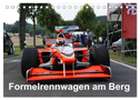 Formelrennwagen am Berg (Tischkalender 2025 DIN A5 quer), CALVENDO Monatskalender