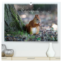 Bewohner des Rebstockparks Frankfurt am Main (hochwertiger Premium Wandkalender 2024 DIN A2 quer), Kunstdruck in Hochglanz