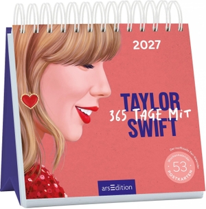 Postkartenkalender 365 Tage mit Taylor Swift 2027 - Der inoffizielle Fan-Kalender. Ars Edition GmbH, 2026.