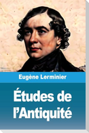 Études de l'Antiquité