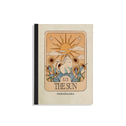matabooks - Nachhaltiges A6 Notizbuch/Skizzenbuch/Tagebuch/Bullet Journal/Schreibheft aus Graspapier - Steifbroschur Dahara Farbe: Sunglow