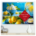 Sauer Gelb Lecker (hochwertiger Premium Wandkalender 2025 DIN A2 quer), Kunstdruck in Hochglanz