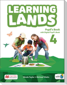 Learning Lands 4. Pupil's Book with Digital Pupil's Book and App