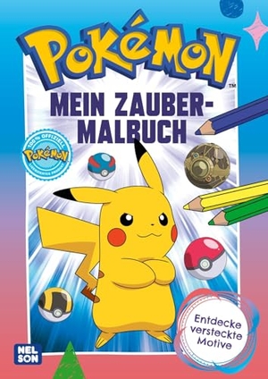 Pokémon Activity-Buch: Mein Zaubermalbuch. Nelson Verlag, 2025.
