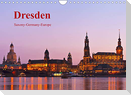 Dresden-Saxony-Germany-Europe / UK-Version (Wall Calendar 2022 DIN A4 Landscape)