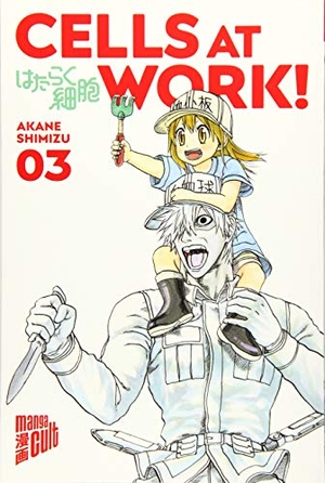 Shimizu, Akane. Cells at Work! 3. Manga Cult, 2019.