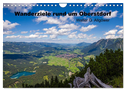 Wanderziele rund um Oberstdorf (Wandkalender 2024 DIN A4 quer), CALVENDO Monatskalender