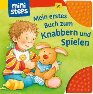Grimm, Sandra. ministeps: Mein erstes Buch zum Knabbern und Spielen - Ab 9 Monaten. Ravensburger Verlag, 2013.