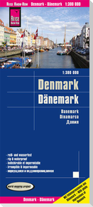 Reise Know-How Landkarte Dänemark / Denmark 1:300.000