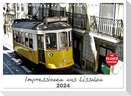 Impressionen aus Lissabon (Wandkalender 2024 DIN A4 quer), CALVENDO Monatskalender
