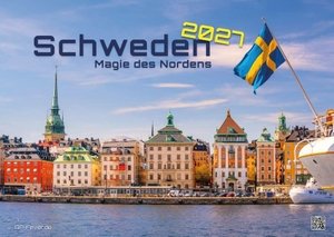 GP-Fever. de (Hrsg.). Schweden - Magie des Nordens - 2027 - Kalender DIN A2 - Der Wandkalender mit den schönsten Motiven aus Schweden für das Jahr 2027 im extragroßen Format DIN A2 (ca. 60 x 42 cm)!. GP-Fever.de, 2026.