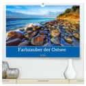 Farbzauber der Ostsee (hochwertiger Premium Wandkalender 2025 DIN A2 quer), Kunstdruck in Hochglanz