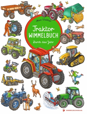 Traktor Wimmelbuch - Kinderbücher ab 3 Jahre (Bilderbuch ab 2 - 5). Adrian Wimmelbuchverlag, 2024.