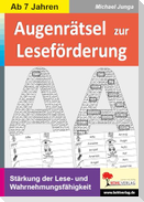 Augenrätsel zur Leseförderung