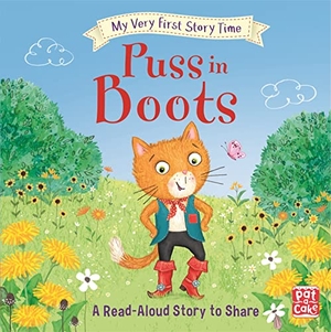 Pat-A-Cake / Rachel Elliot. My Very First Story Time: Puss in Boots - Fairy Tale with picture glossary and an activity. Hachette Children's Group, 2019.