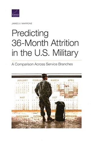 Marrone, James V. Predicting 36-Month Attrition in the U.S. Military - A Comparison Across Service Branches. RAND Corporation, 2020.