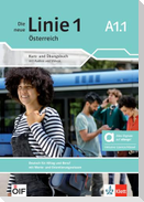 Die neue Linie 1 Österreich A1.1 - Hybride Ausgabe allango. Kurs- und Übungsbuch