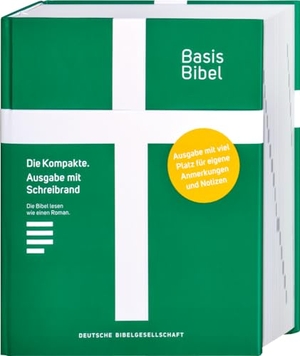 BasisBibel. Die Kompakte. Schreibrand. Deutsche Bibelges., 2023.