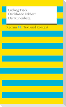 Der blonde Eckbert · Der Runenberg. Textausgabe mit Kommentar und Materialien