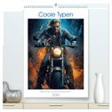 Coole Typen (hochwertiger Premium Wandkalender 2024 DIN A2 hoch), Kunstdruck in Hochglanz