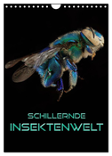 Schillernde Insektenwelt (Wandkalender 2024 DIN A4 hoch), CALVENDO Monatskalender