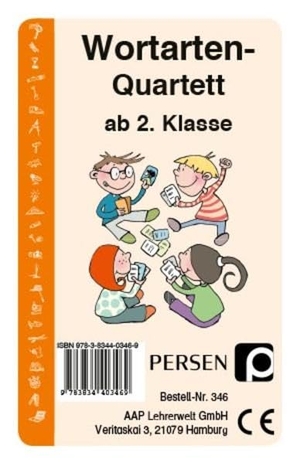 Wehren, Bernd. Das Wortarten-Quartett - (2. bis 4. Klasse). Persen Verlag i.d. AAP, 2021.