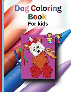 Claudia. Dog Coloring Book - A wonderful book for children. WorldWide Spark Publish, 2021.