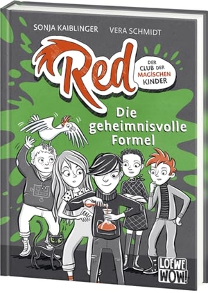 Kaiblinger, Sonja. Red - Der Club der magischen Kinder (Band 3) - Die geheimnisvolle Formel - Ein brandneuer Fall - Spannende Detektivgeschichte für Kinder ab 9 Jahren - Wow! Das will ich lesen. Loewe Verlag GmbH, 2024.