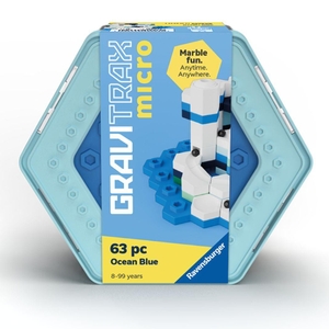 GraviTrax micro - Ocean Blue (63 pc). Ravensburger Spieleverlag, 2026.