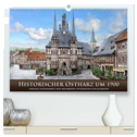 Historischer Ostharz um 1900 (hochwertiger Premium Wandkalender 2025 DIN A2 quer), Kunstdruck in Hochglanz