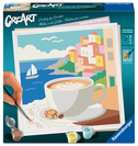 CreArt, Malen nach Zahlen Adults Trend - Cappuccino in Positano