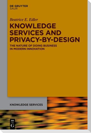Knowledge Services and Privacy-by-design