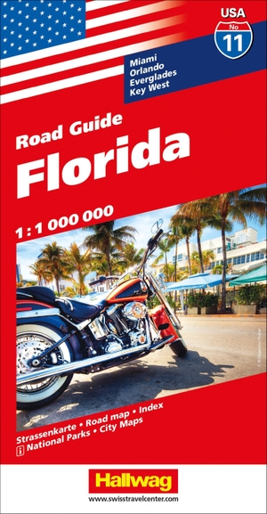 Florida Nr. 11 USA Road Guide 1:1 Mio.. Kümmerly und Frey, 2022.