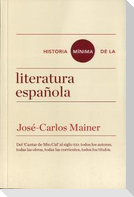 Historia mínima de la literatura española