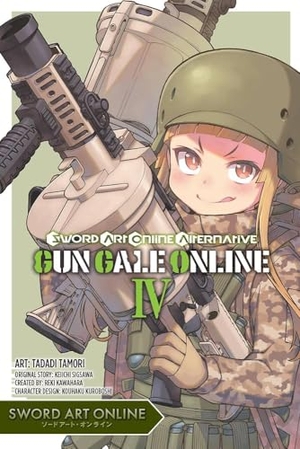 Kawahara, Reki / Keiichi Sigsawa. Sword Art Online Alternative Gun Gale Online, Vol. 4 (Manga). Yen Press, 2022.