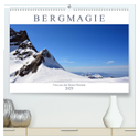 Bergmagie ¿ Fotos aus dem Berner Oberland (hochwertiger Premium Wandkalender 2025 DIN A2 quer), Kunstdruck in Hochglanz