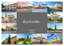 Karlsruhe Impressionen (Wandkalender 2024 DIN A4 quer), CALVENDO Monatskalender