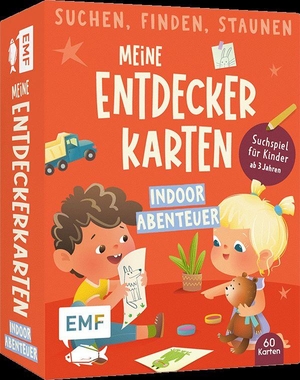 Suchen, Finden, Staunen - Meine Entdeckerkarten - Indoor-Abenteuer - Spannendes Suchspiel für zu Hause für Kinder ab 3 Jahren - 60 Karten. Edition Michael Fischer, 2026.
