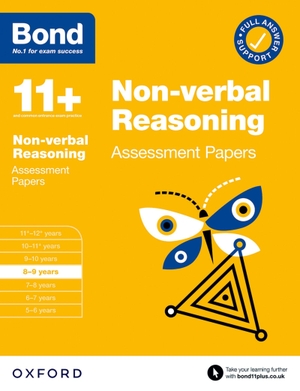 Baines, Andrew. Bond 11+ Non-verbal Reasoning Assessment Papers 8-9 years (for GL Assessment & other 11 plus exams). Oxford University Press, 2021.