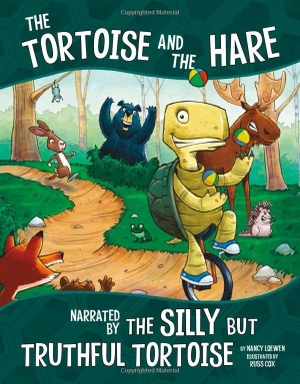 Loewen, Nancy. The Tortoise and the Hare - Narrated by the Silly But Truthful Tortoise. Capstone, 2018.