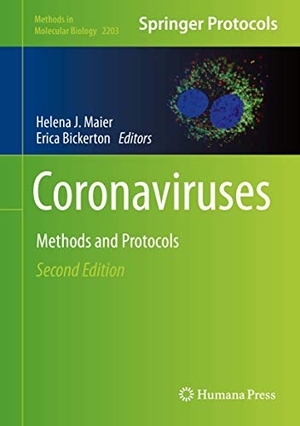 Bickerton, Erica / Helena J. Maier (Hrsg.). Coronaviruses - Methods and Protocols. Springer US, 2020.