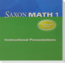 Saxon Math 1: Instructional Presentation CD-ROM