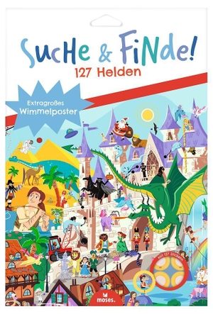 Weiß-Freiburg GmbH. Suche & Finde! 127 Helden. moses. Verlag GmbH, 2026.