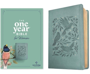 Arterburn, Misty. NLT the One Year Bible for Women (Leatherlike, Birdsong Teal). Tyndale House Publishers, 2025.