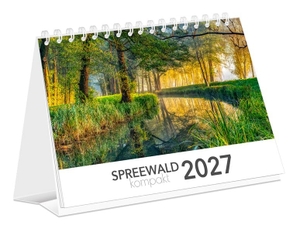 K4 Verlag / Peter Becker. Kalender Spreewald kompakt - Peter Becker 2027 - | 21 x 15 cm | weißes Kalendarium. K4Verlag FotoCo+GmbH, 2026.