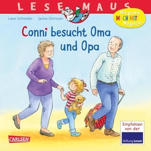 Schneider, Liane. LESEMAUS 69: Conni besucht Oma und Opa. Carlsen Verlag GmbH, 2018.
