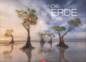 Die Erde Kalender 2025 - Die schönsten Seiten unserer Welt in einem Naturkalender voll atemberaubender Fotos. Wandkalender 2025 im Format 68 x 49 cm. Weingarten, 2024.